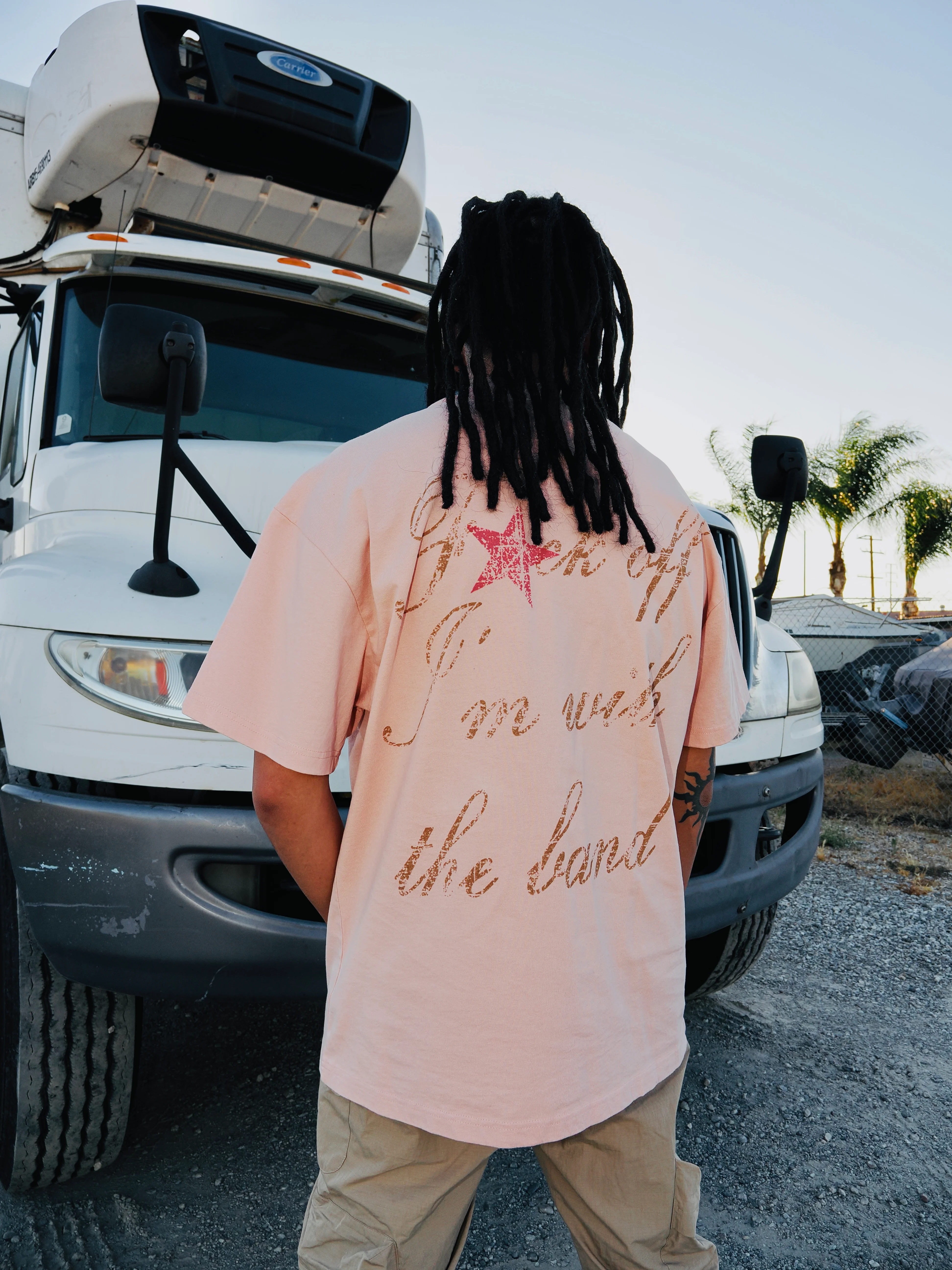 Backstage Graphic Tee (Muted Pink) - Image 3